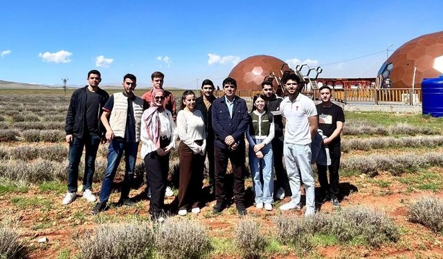 KSÜ'den Afşin'e lavanta ve mantar gezisi!