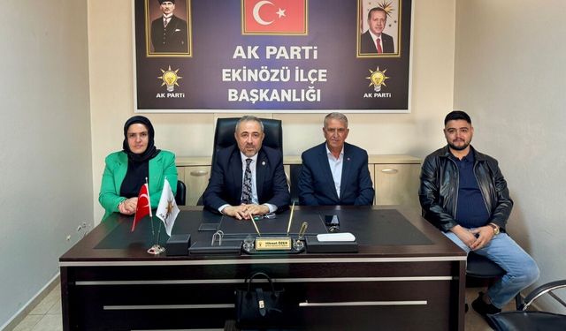 Milletvekili Karatutlu Ekinözü'nde! Muhtarlarla kritik toplantı!