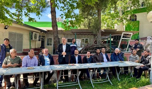 Milletvekili Karatutlu Mehmet Akif'te! Mahallenin talebi dinlendi