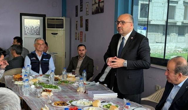 Milletvekili Mehmet Şahin Türkoğlu'nda hizmet turunda!