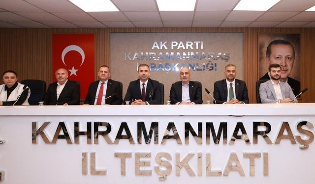 Onikişubat AK Parti İlçe Danışma toplantısı yapıldı