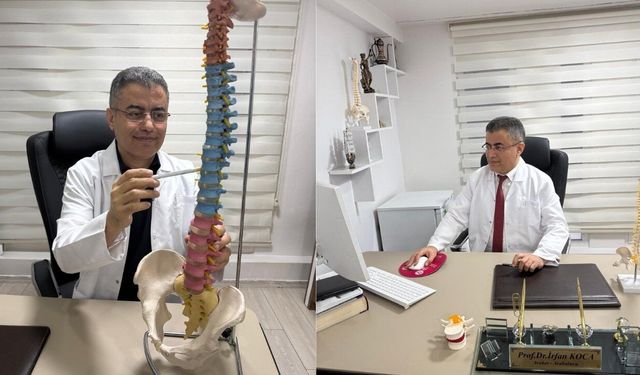 Prof. Dr. Koca'dan ameliyatsız çözüm! Manuel terapi mucizesi