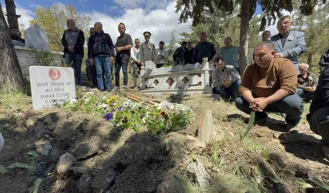 Şehit Onbaşı 61 yıl sonra memleketinde toprağa verildi