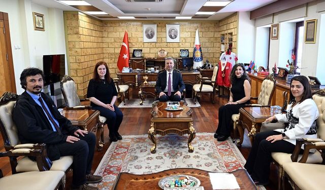 Slovak akademisyenden KSÜ'ye ziyaret! Erasmus iş birliği