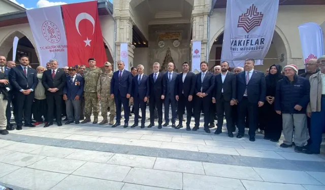 Kahramanmaraş'ta 580 yıllık Ulu Camii yeniden ibadete açıldı