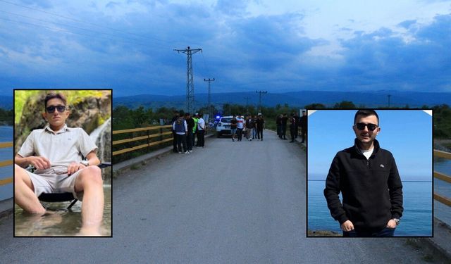 Tokat’ta Kelkit Çayı’nda kaybolan 2 genç aranıyor
