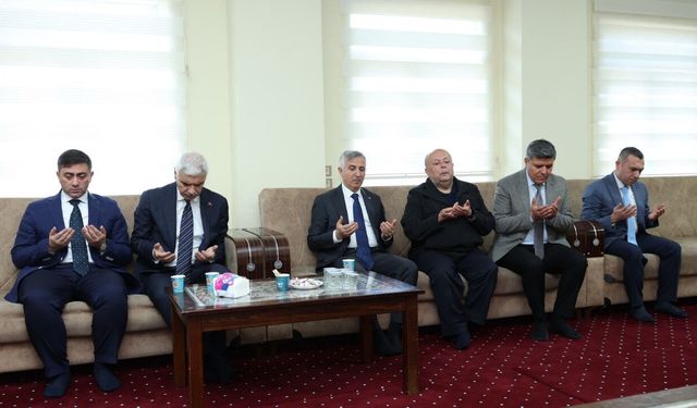 Vali Ünlüer'den taziye ziyareti! Bilal Kahraman dualarla anıldı