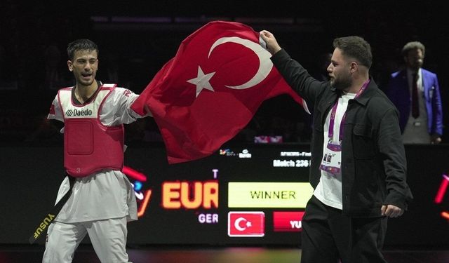 Yusuf Yünaçtı Avrupa Şampiyonu! Münih'te altın madalya geldi