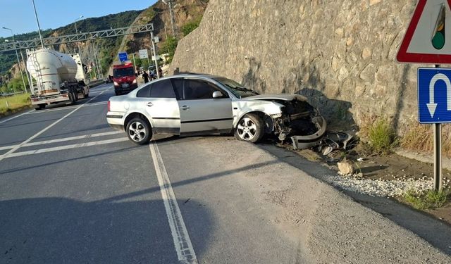 Zonguldak'ta alkollü sürücü kazası: 5 yaralı!