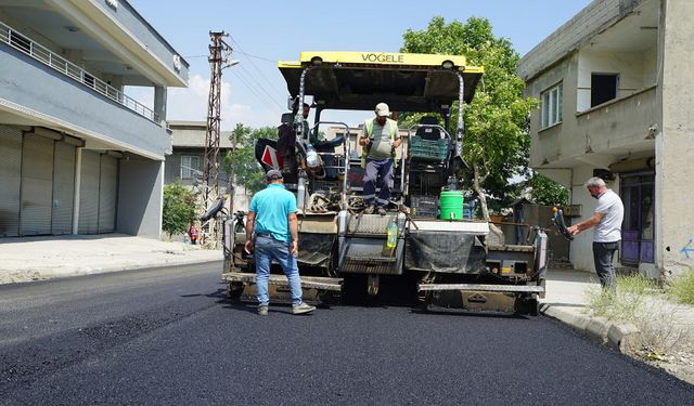 2 Bin Ton Asfalt Kullanıldı: Haydarbey Caddesi Yeniden Trafiğe Açılıyor