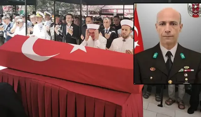 Suriye'de rahatsızlanıp şehit olan başçavuş Kenan Şahin toprağa verildi
