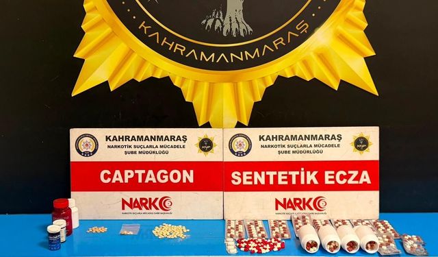 Kahramanmaraş'ta narkotik operasyonunda 6 şüpheli tutuklandı