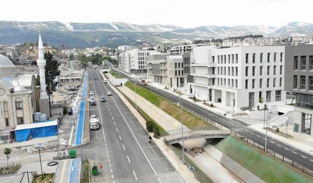Kahramanmaraş'ta Derepazarı'ndan Azerbaycan Mahallesi'ne uzanan değişim