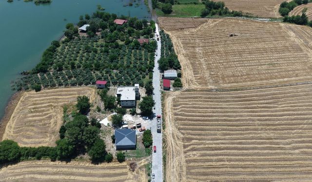 Andırın kırsalında toz ve çamur dönemi kapandı