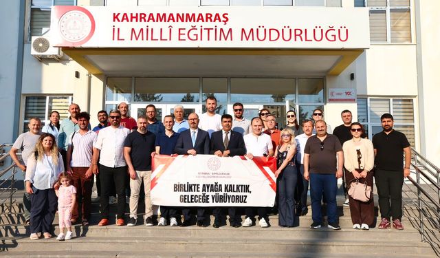 Bahçelievler'den Kahramanmaraş'a eğitim köprüsü!