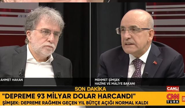 Bakan Şimşek açıkladı! Deprem bölgesine 4.1 trilyon lira harcandı