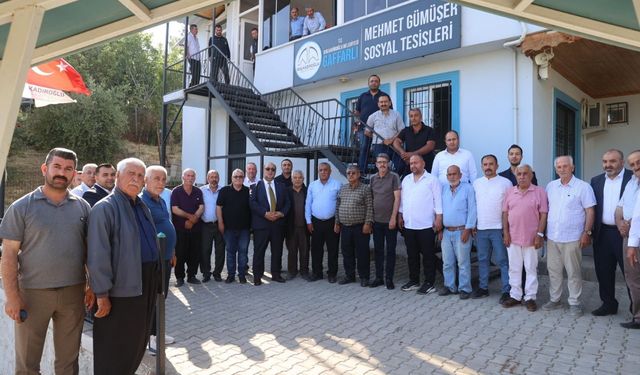 Dulkadiroğlu’nda 93. mahalle toplantısı Gaffarlı’da yapıldı