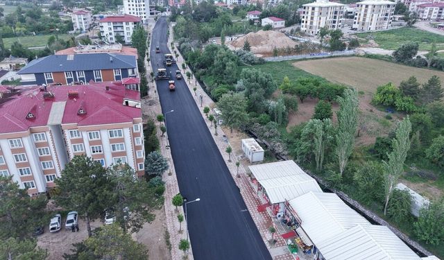 Elbistan Pınarbaşı Caddesi yeni çehresine kavuşuyor