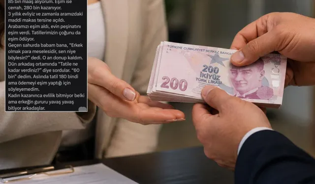 Eşi 280 Bin TL Kazanan Kocanın İtirafı Sosyal Medyada Gündem Oldu