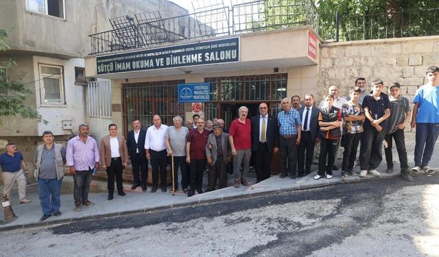 Dulkadiroğlu’nda 94. durak Fevzipaşa: Sorunlar yerinde çözülüyor