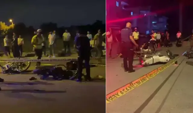 İki motosiklet çarpıştı: 1 ölü, 1 yaralı