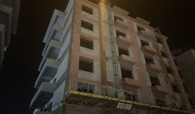İnşaatın 6. katından düşen işçi öldü