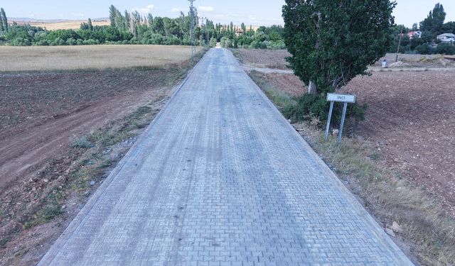 Kahramanmaraş Afşin’de Kırsal Mahalleye 3 Milyon TL’lik Yol Yatırımı