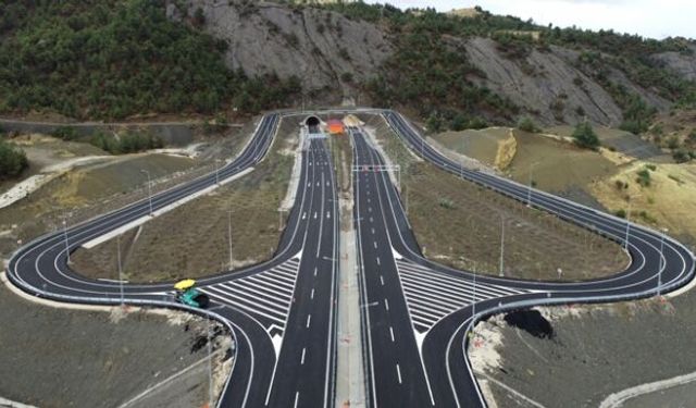 Kahramanmaraş-Göksun Yolu 16 kilometre kısaldı
