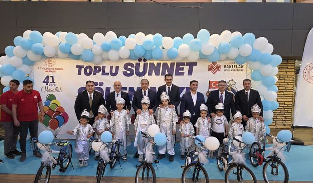 Kahramanmaraş’ta 25 Çocuk İçin Toplu Sünnet Şöleni Düzenlendi