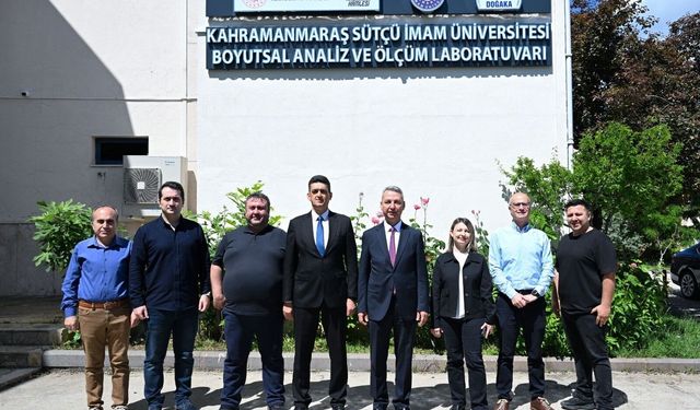 Kahramanmaraş’ta Boyutsal Analiz ve Ölçüm Laboratuvarı Hizmete Açıldı