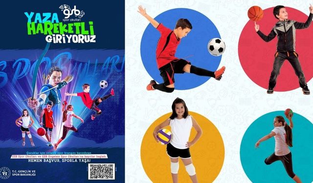 Kahramanmaraş’ta Çocuklar ve Gençler İçin Ücretsiz Yaz Spor Okulları Başlıyor