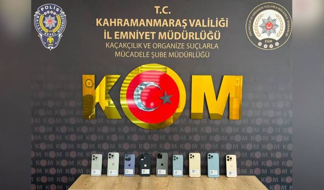 Kahramanmaraş'ta dev operasyon: Uyuştur*cu ve kaçak telefonlar ele geçirildi