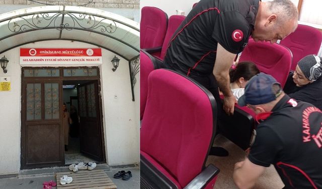 Kahramanmaraş’ta koltuğa sıkışan çocuk kurtarıldı