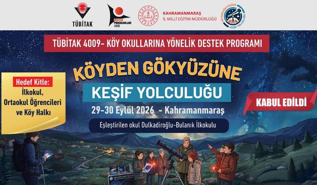Kahramanmaraş’ta Öğrenciler İçin Uzay Projesi Başlıyor