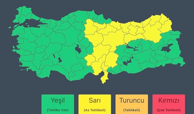 Kahramanmaraş’ta şiddetli yağış alarmı! AFAD ve Meteoroloji’den kritik uyarı!