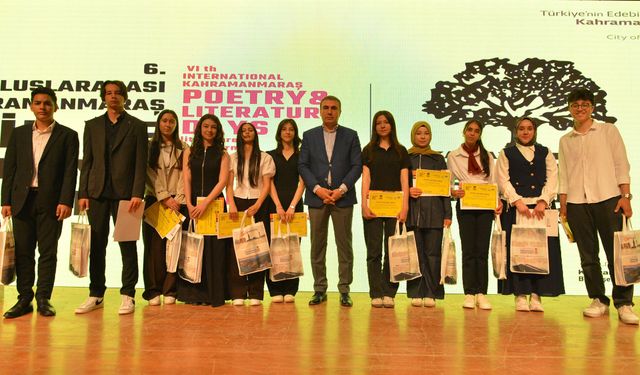 Kahramanmaraş’ta şiir ve öykü yarışmalarında büyük final heyecanı yaşandı