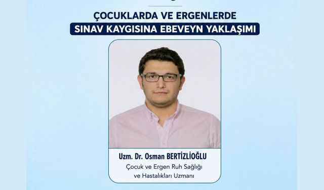 Kahramanmaraş'ta sınav kaygısı semineri; ebeveynler dikkat