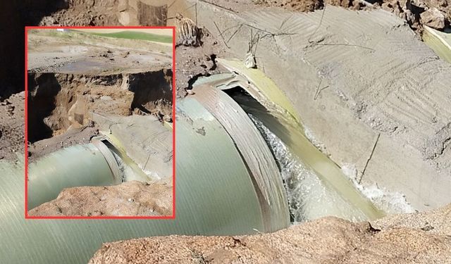 Kahramanmaraş'ta Sulama Borusu Patladı: Tarım Arazileri Sular Altında Kaldı