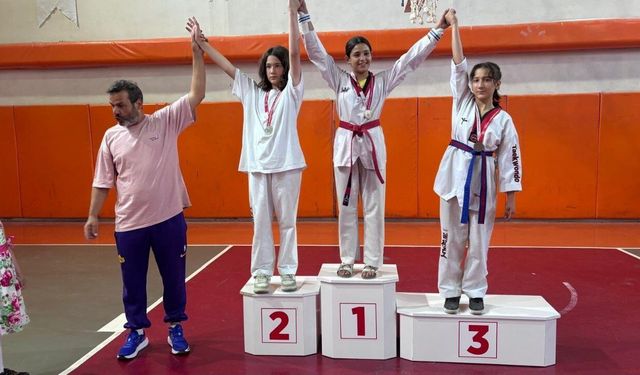 Kahramanmaraş’ta taekwondo müsabakaları sona erdi