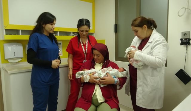 Kahramanmaraş’ta Tüp Bebek Tedavisi Başarıyla Sonuçlandı: Üçüz Bebek Dünyaya Geldi