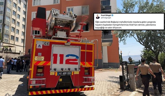 Kahramanmaraş’ta Yangın Faciası: Başkan Görgel’den Açıklama