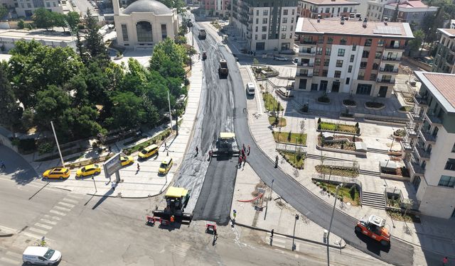 Kahramanmaraş’ta Zübeyde Hanım Caddesi Yenileniyor