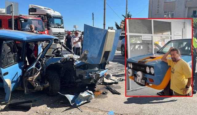 Kendi onardığı araçla kaza yaptı, hastanede yaşamını yitirdi