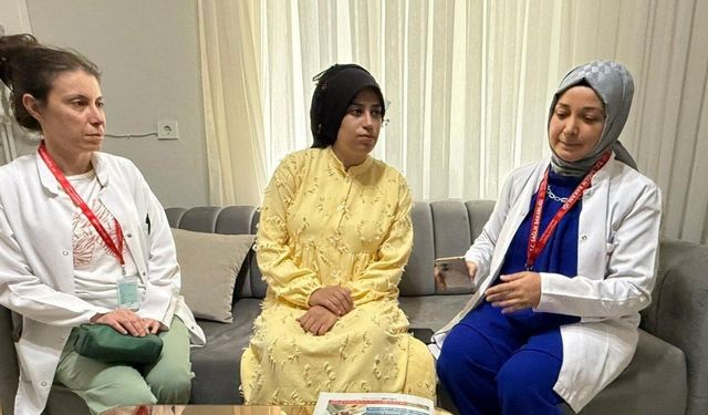 Koordinatör ebe uygulaması Kahramanmaraş’ta başladı
