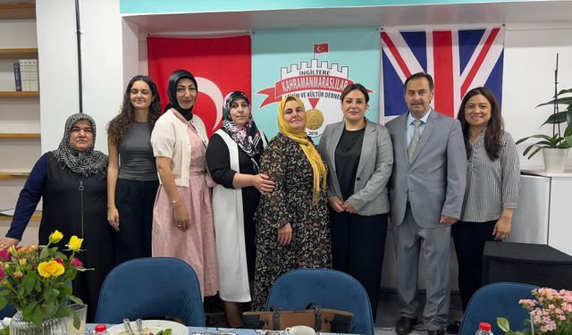 Londra'da Kahramanmaraşlı babalar bir araya geldi
