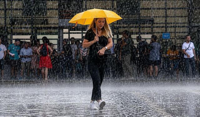Meteoroloji Alarm Verdi: 30 İl İçin Sarı Kodlu Sağanak Uyarısı