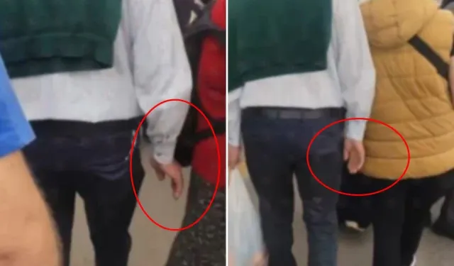 Pazarda sa*ık var! Yaşlı adam gördüğü her kadını tac*z etti