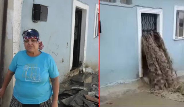 Sel sularının evinden geçtiği Mazı: Kapıyı açmaya fırsatım olmadı