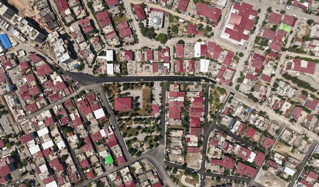 Haydarbey Caddesi sıcak asfaltla yenileniyor