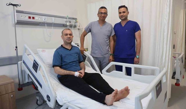 10 yıllık kitlenin içinden 1 buçuk kilogramlık tümör çıktı